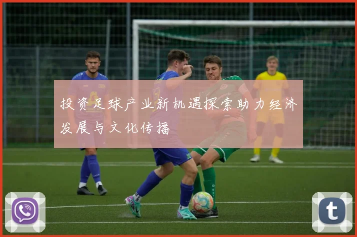 投资足球产业新机遇探索助力经济发展与文化传播